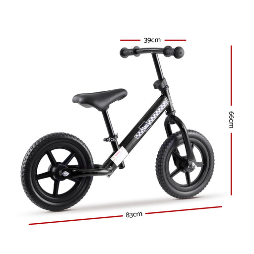 Rigo Kids Balance Bike 12" |Bikes Black