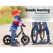 Rigo Kids Balance Bike 12" |Bikes Black