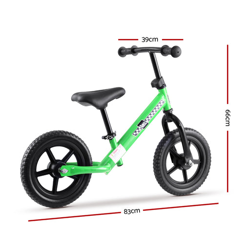 Rigo Kids Balance Bike 12" | Bikes Green