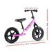 Rigo Kids Balance Bike 12" | Pink