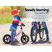 Rigo Kids Balance Bike 12" | Pink