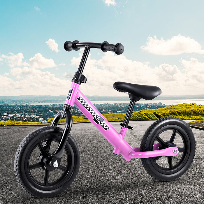 Rigo Kids Balance Bike 12" | Pink