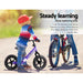 Rigo Kids Balance Bike 12" | Pink