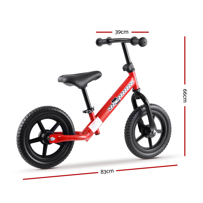 Rigo Kids Balance Bike 12"| Red