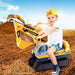 Keezi Kids Ride On Excavator - Yellow - LittleHoon's