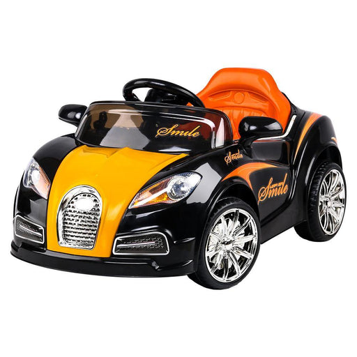 Rigo Kids Ride On Car  - Black & Orange - LittleHoon's