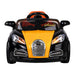 Rigo Kids Ride On Car  - Black & Orange - LittleHoon's