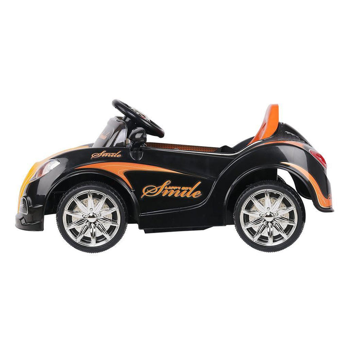 Rigo Kids Ride On Car  - Black & Orange - LittleHoon's