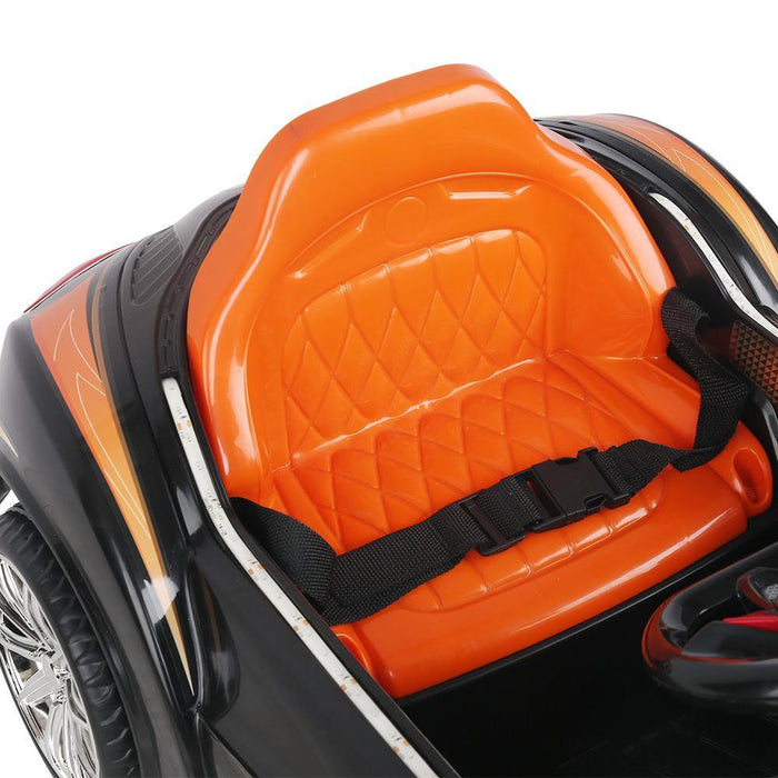 Rigo Kids Ride On Car  - Black & Orange - LittleHoon's