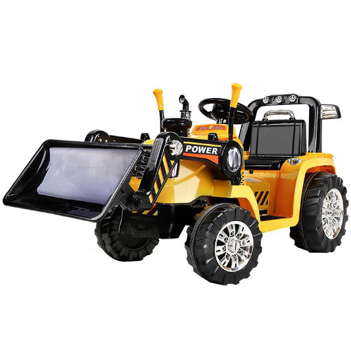 Kids Electric 6v Ride On Bulldozer Rigo With Remote Control - LittleHoon's