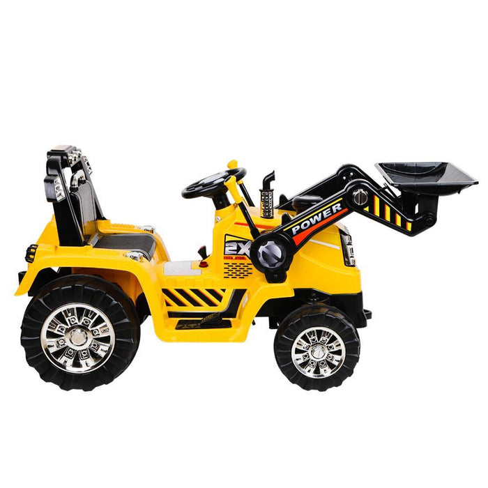 Kids Electric 6v Ride On Bulldozer Rigo With Remote Control - LittleHoon's