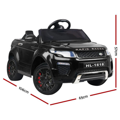 Rigo Kids Ride On Car - Black - LittleHoon's