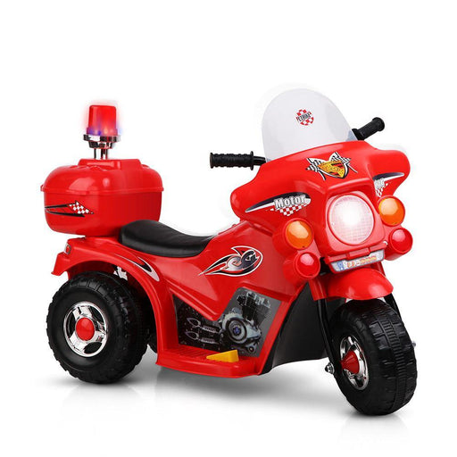 Rigo Kids Ride On Motorbike Motorcycle Car Red - LittleHoon's