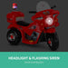 Rigo Kids Ride On Motorbike Motorcycle Car Red - LittleHoon's