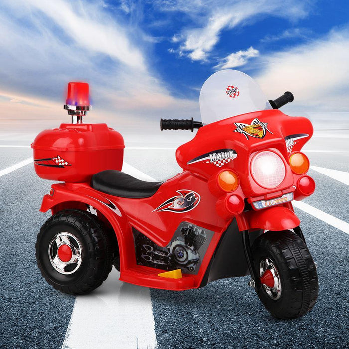 Rigo Kids Ride On Motorbike Motorcycle Car Red - LittleHoon's