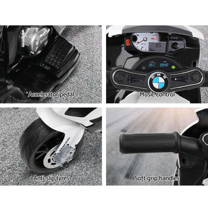 Kids Ride BMW Motorcycle Car Black - LittleHoon's