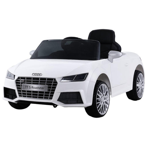 Audi Licensed Kids Ride On Cars Electric Car Children Toy Cars Battery White - LittleHoon's