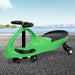 Rigo Kids Ride On Swing Car  -Green - LittleHoon's