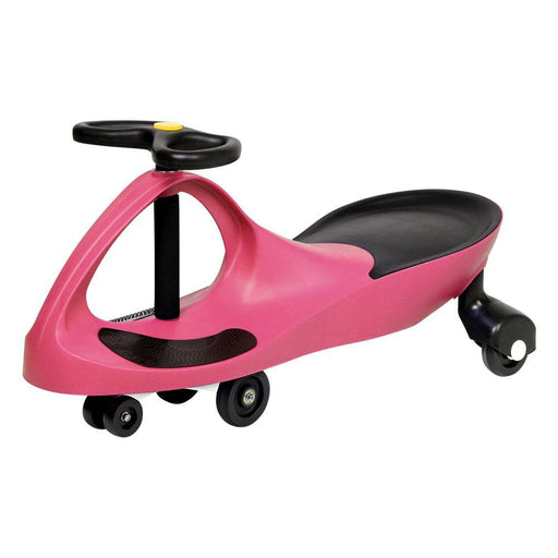 Rigo Kids Ride On Swing Car  - Pink - LittleHoon's
