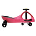 Rigo Kids Ride On Swing Car  - Pink - LittleHoon's