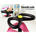 Rigo Kids Ride On Swing Car  - Pink - LittleHoon's