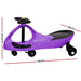 Rigo Kids Ride On Swing Car - Purple - LittleHoon's