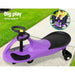 Rigo Kids Ride On Swing Car - Purple - LittleHoon's